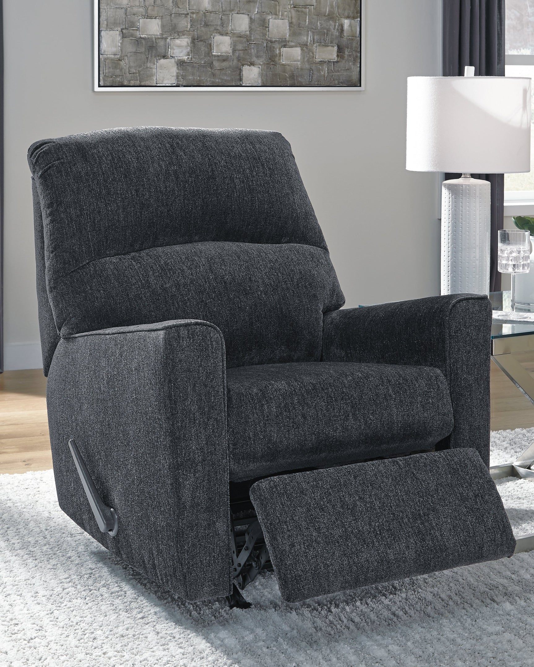 Altari Slate Queen Sofa Sleeper and Recliner (Online Special Price) - Ornate Home