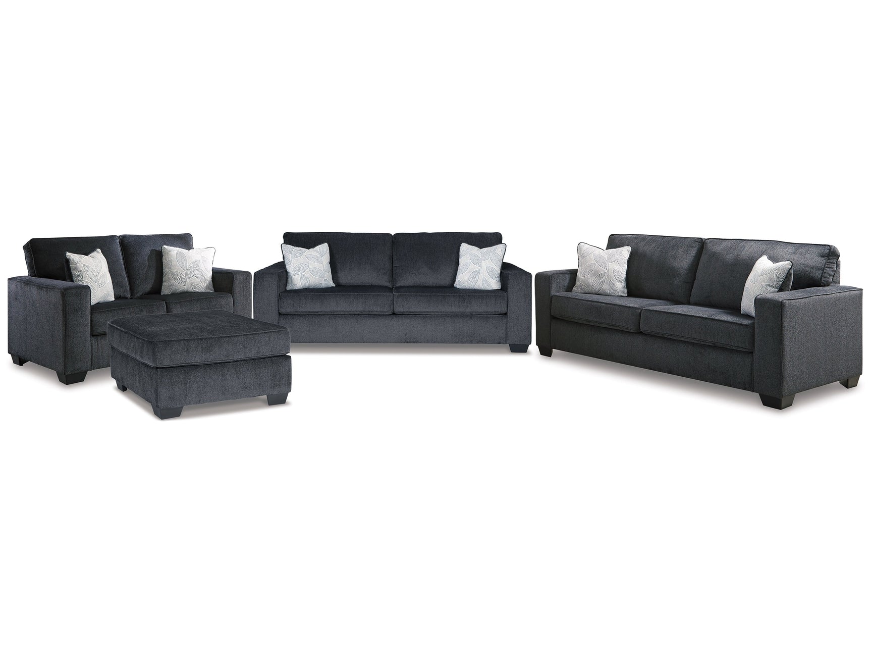 Altari Slate Sofa Sleeper, Sofa, Loveseat, and Ottoman (Online Special Price) - Ornate Home