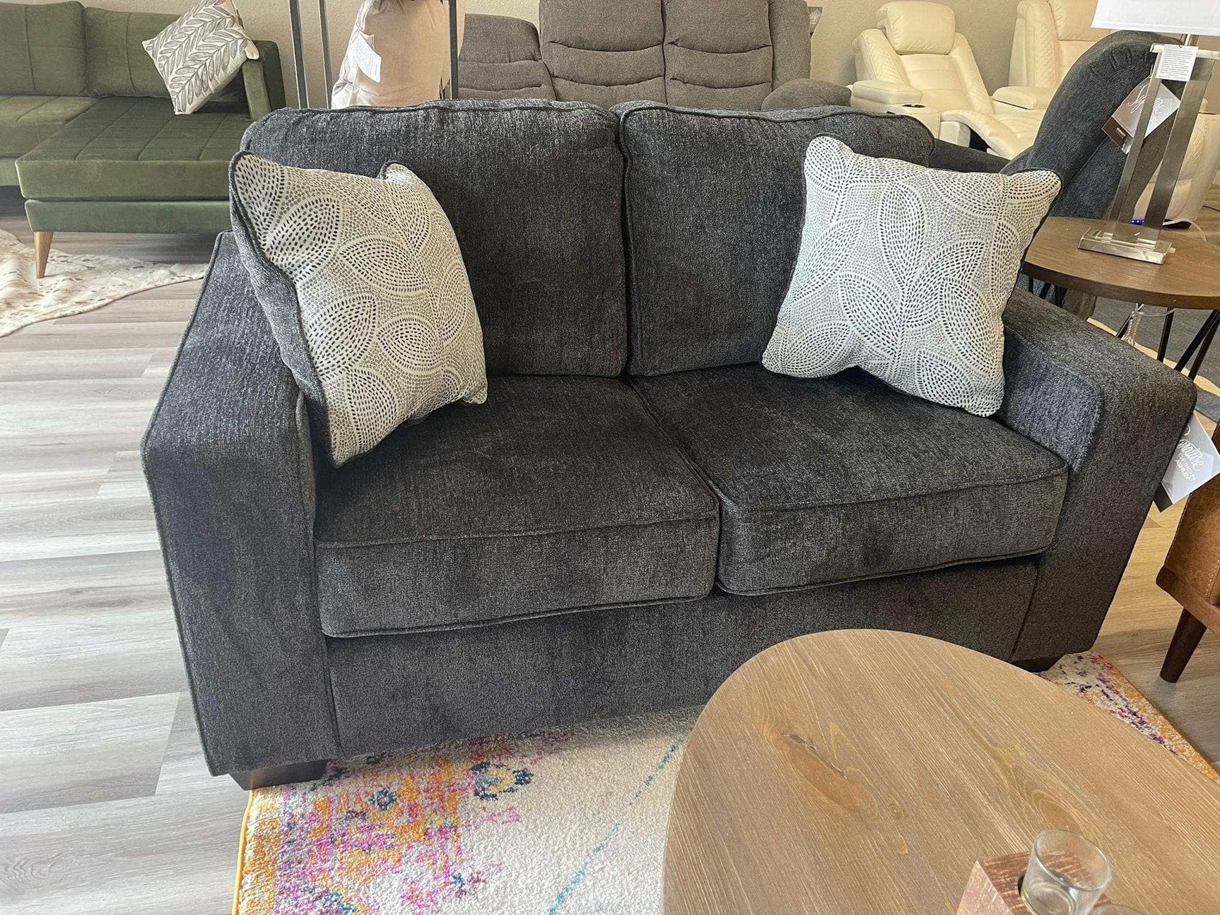 Altari Slate Stationary Sofa & Loveseat / 2pc (Online Special Price) - Ornate Home