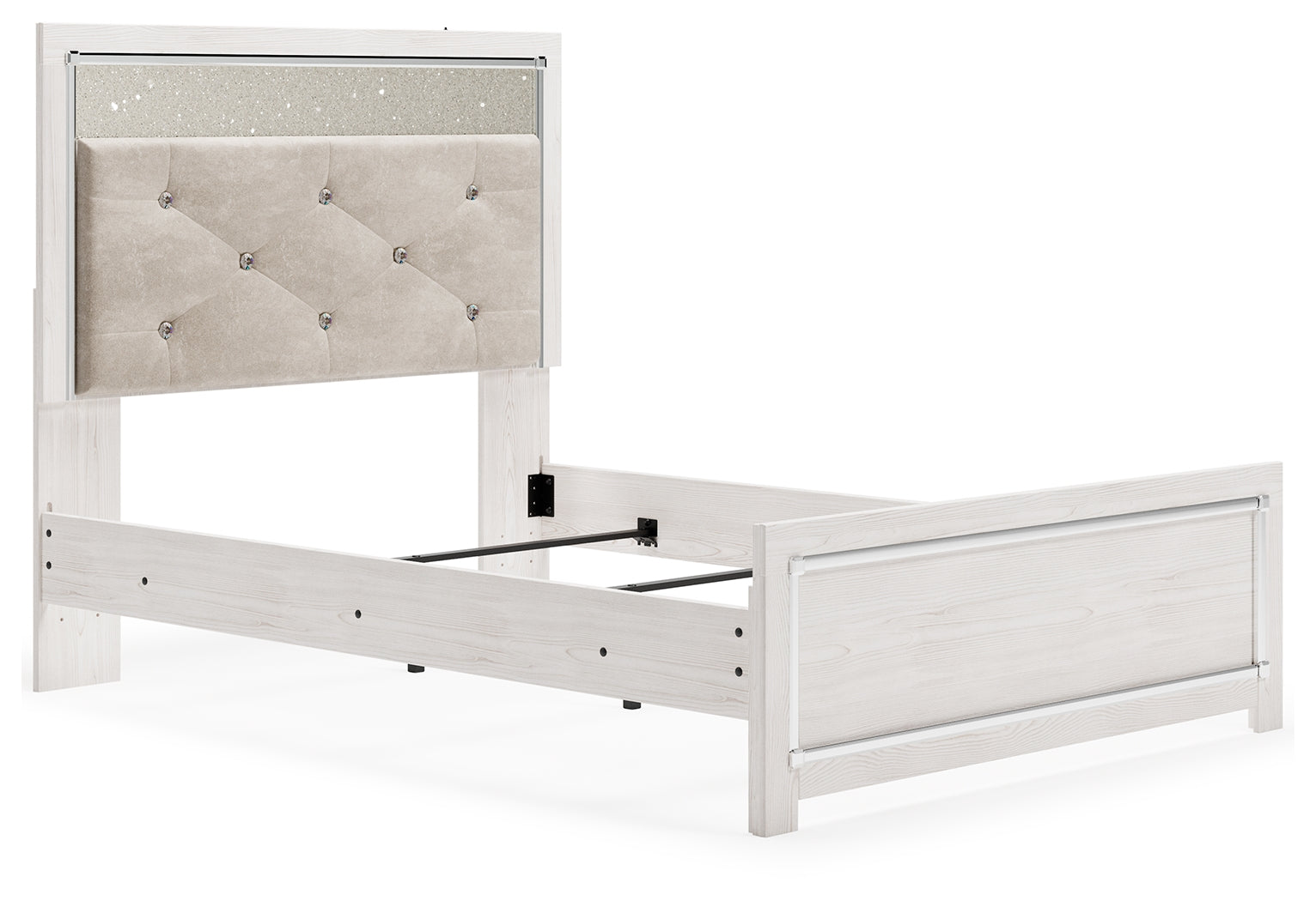 Altyra White Full Panel Bed (Online Special Price) - Ornate Home