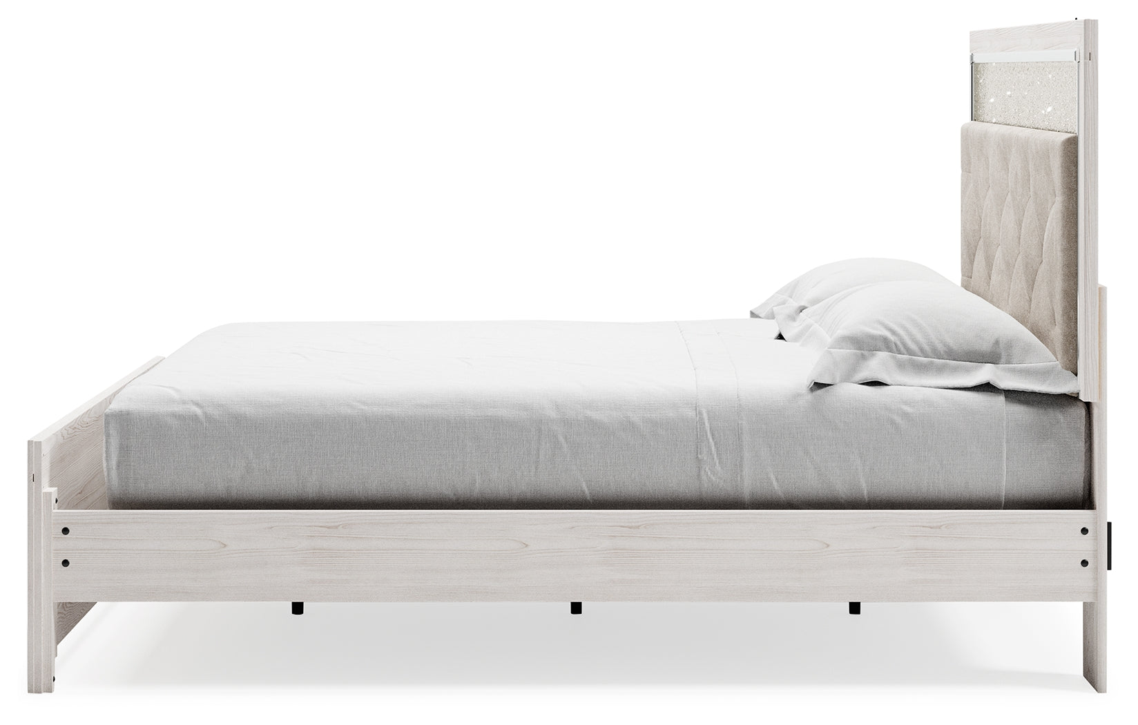 Altyra White King Panel Bed (Online Special Price) - Ornate Home