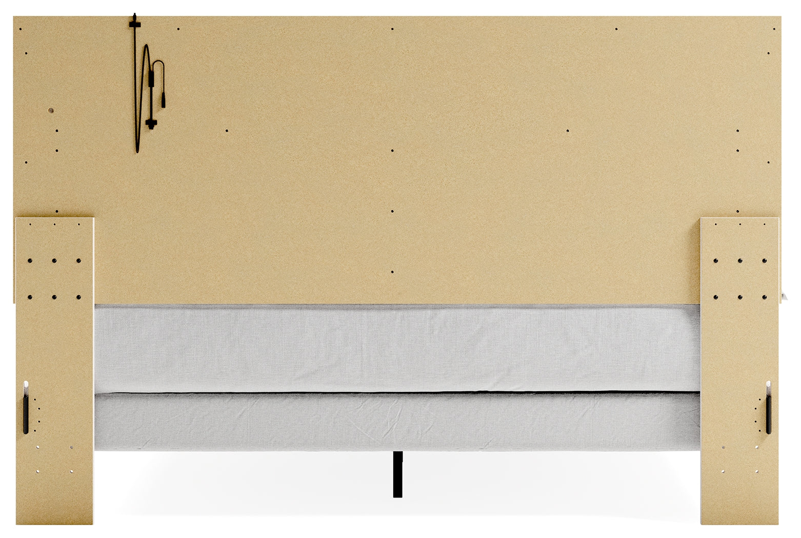 Altyra White King Panel Bed (Online Special Price) - Ornate Home