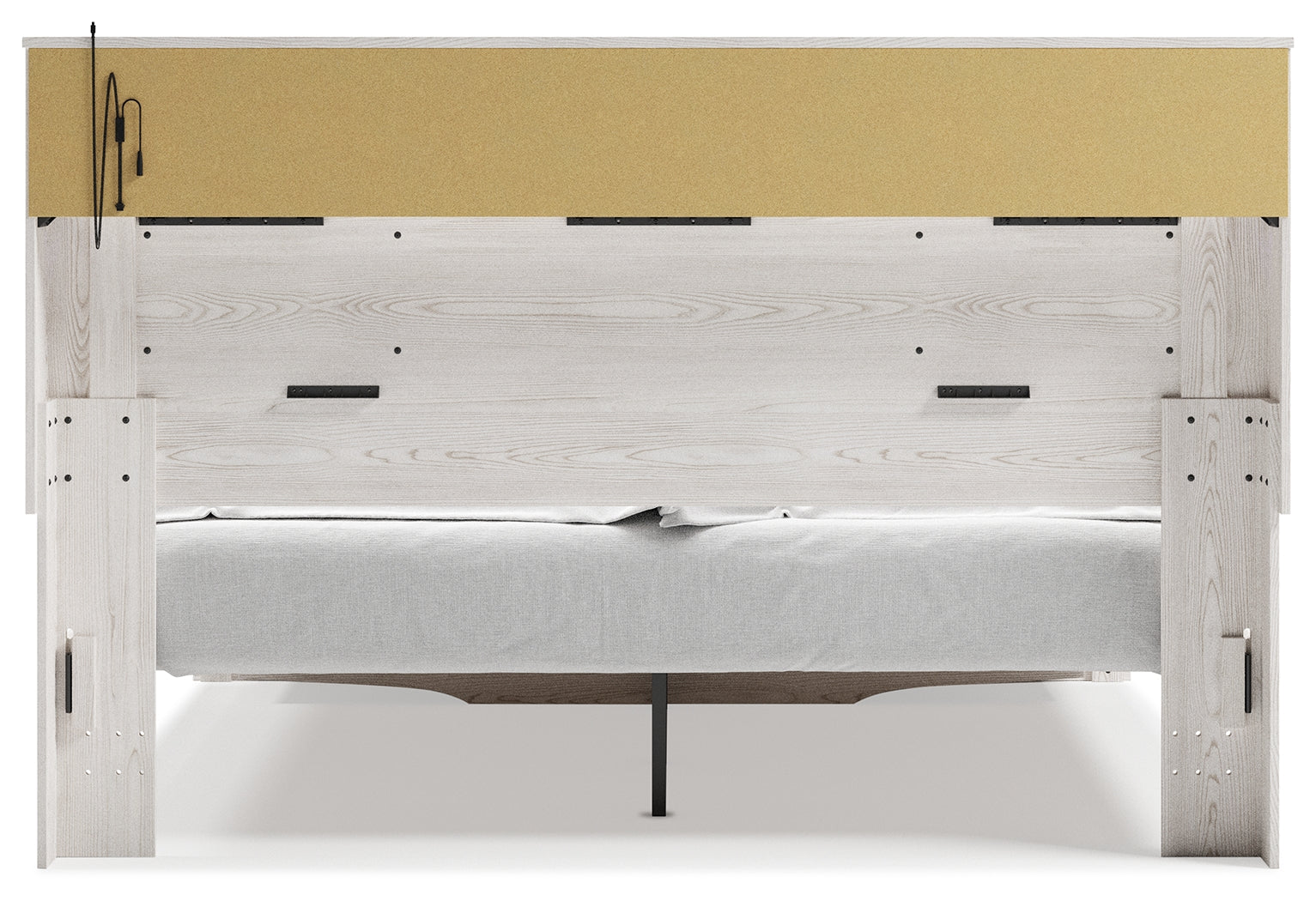 Altyra White King Storage Bed, Dresser, Mirror, Chest and Nightstand (Online Special Price) - Ornate Home