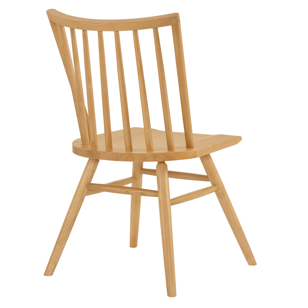 Alvar Ash Spindle Back Dining Side Chairs (Set of 2) - Ornate Home