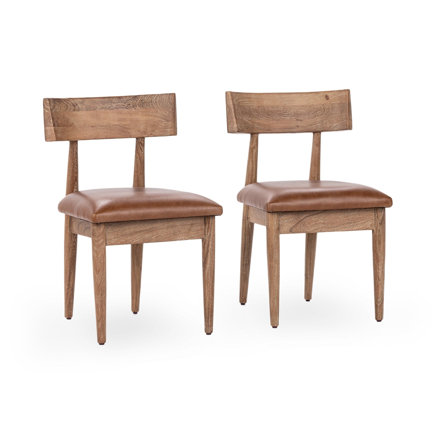 Alvaro Golden Wheat Dining Chair (Set of 2) - Ornate Home