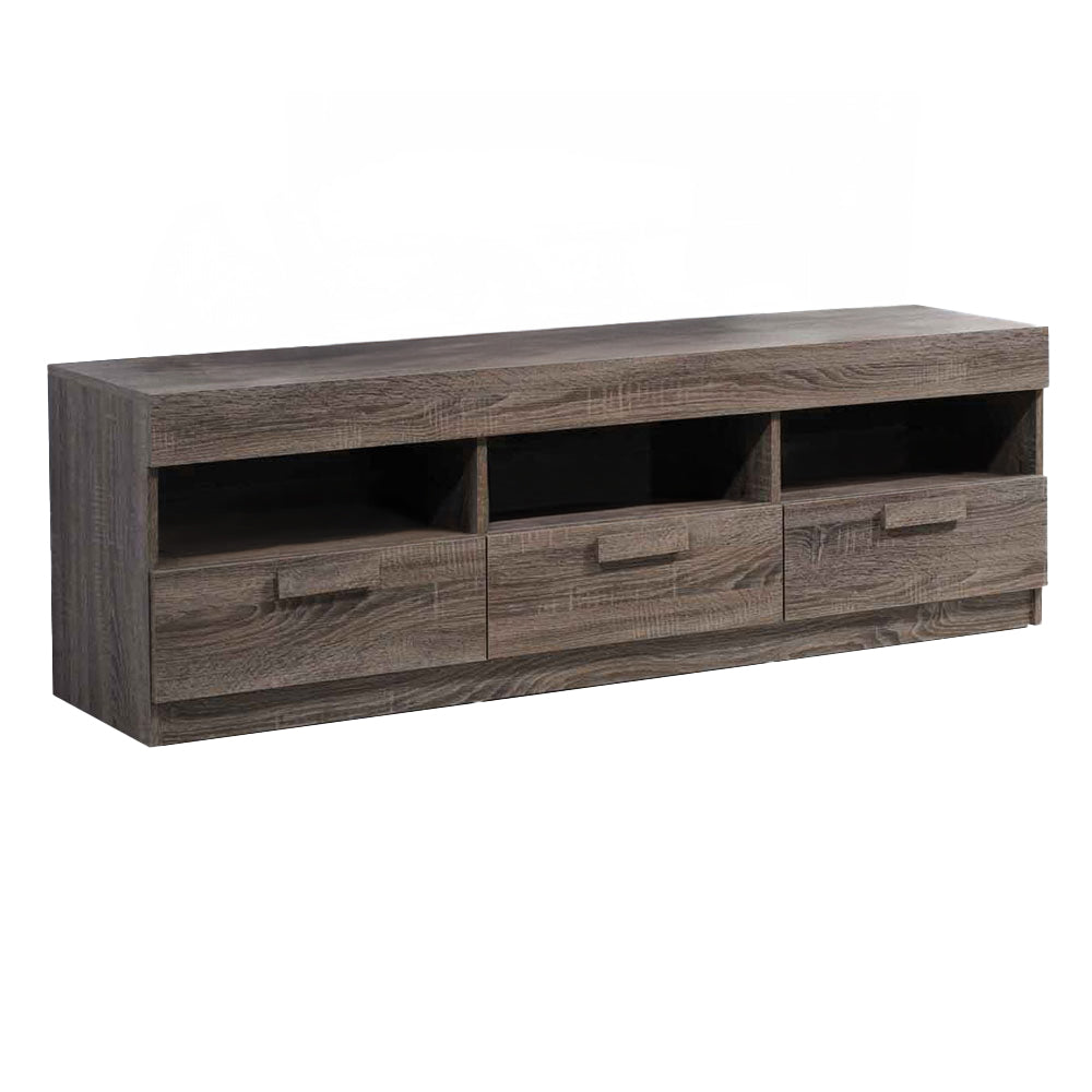 Alvin Rustic Oak 60" TV Stand - Ornate Home