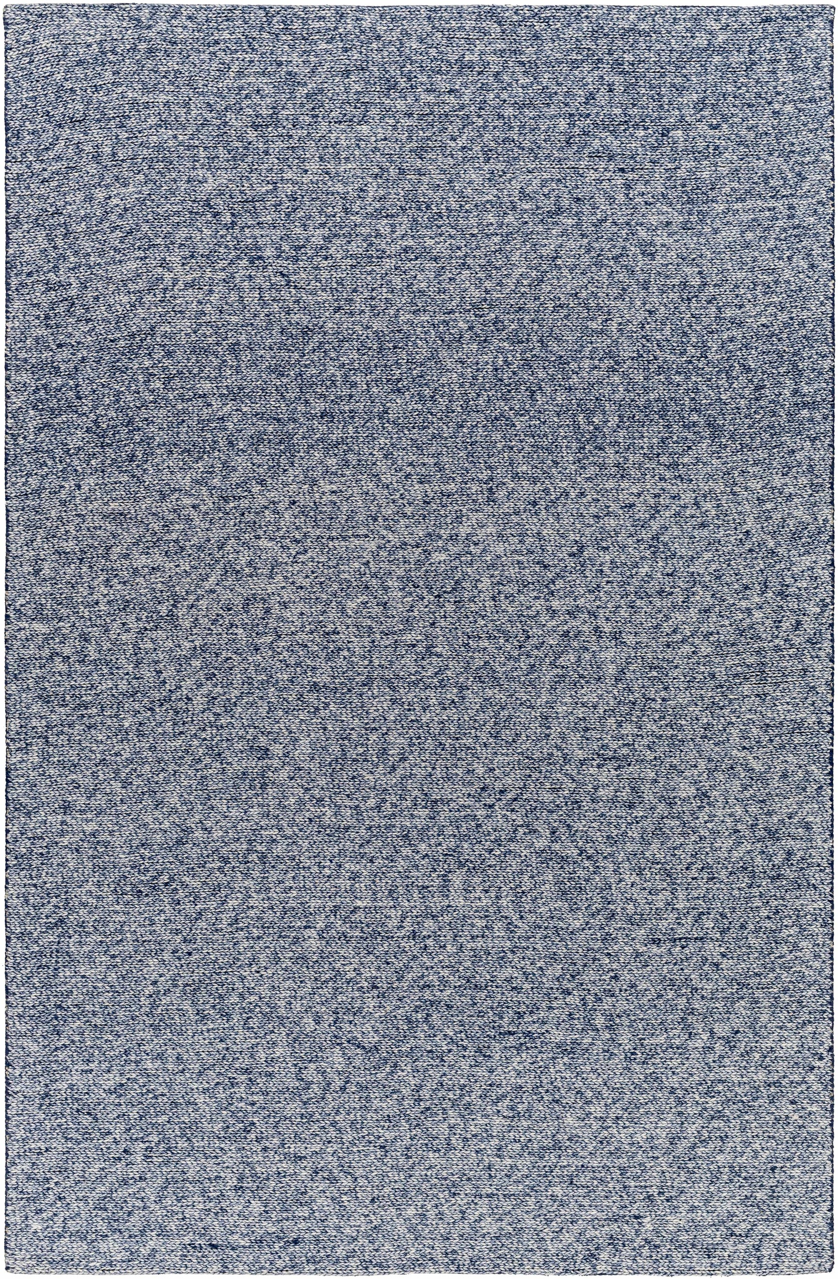 Alyra Blue Solid Area Rug - Ornate Home