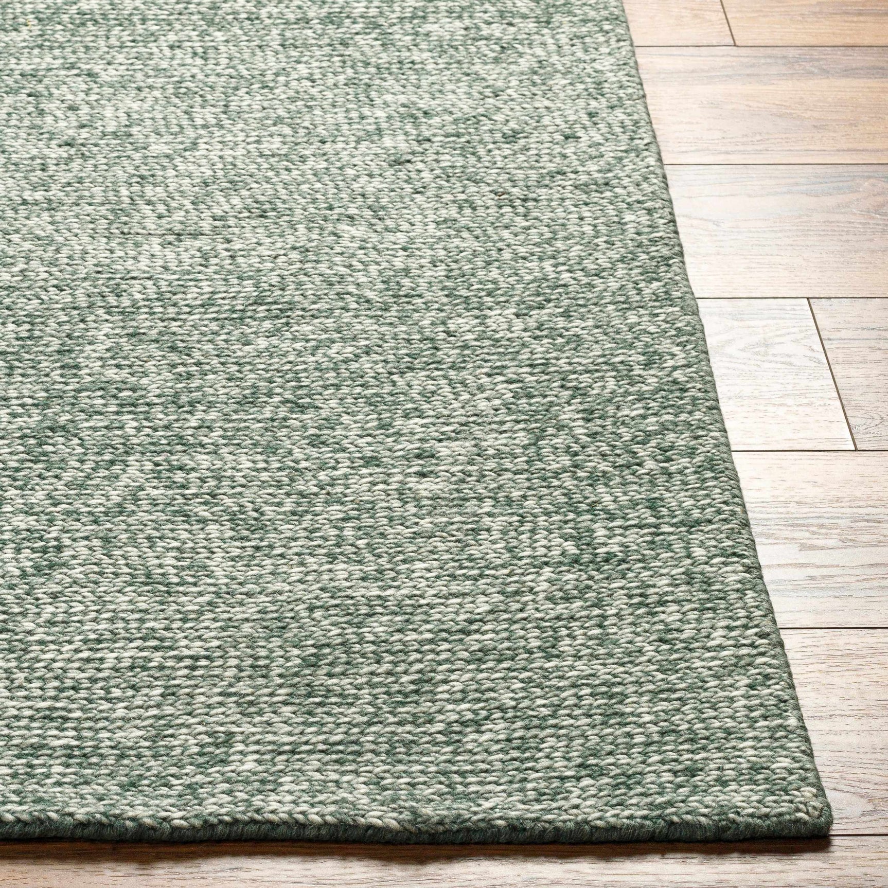 Alyra Green Solid Area Rug - Ornate Home