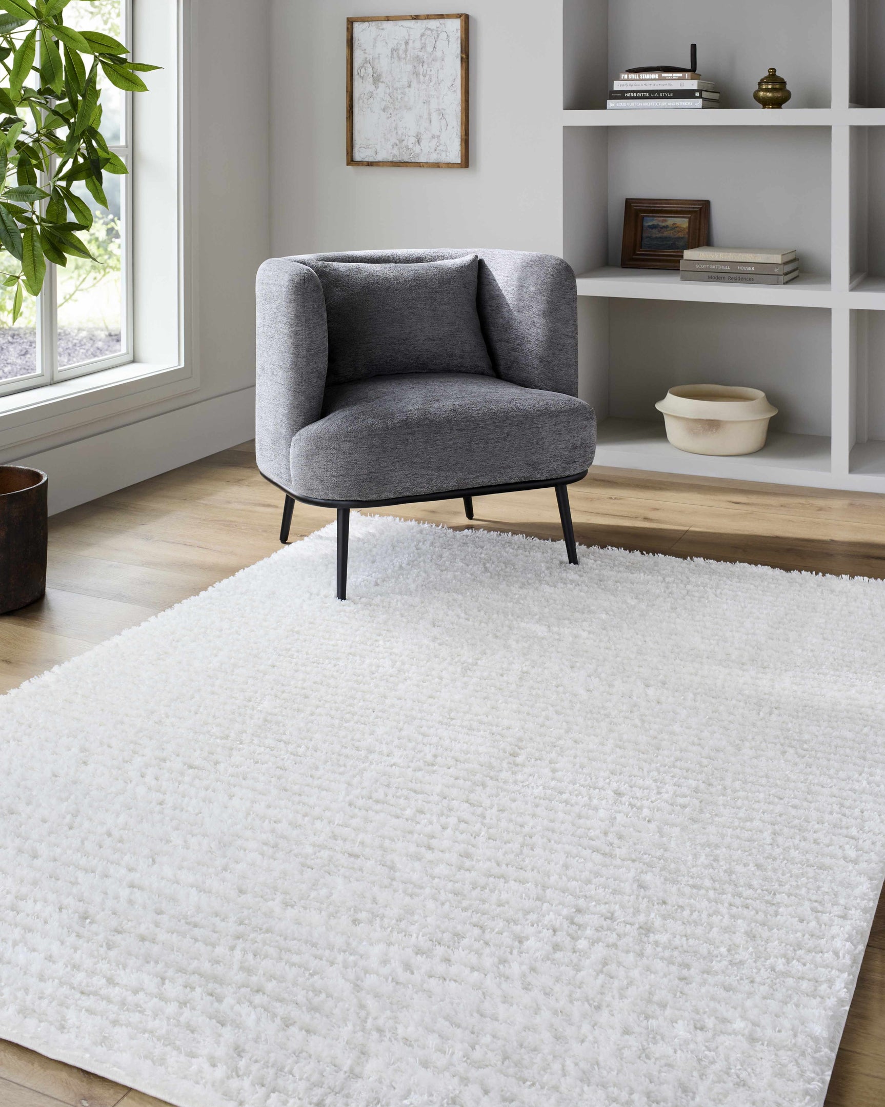 Alysha Cream Area Rug - Ornate Home