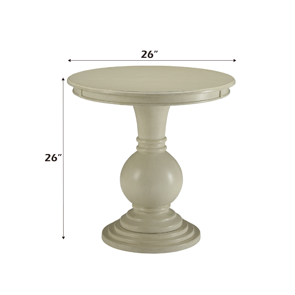 Alyx Antique White Accent Table - Ornate Home