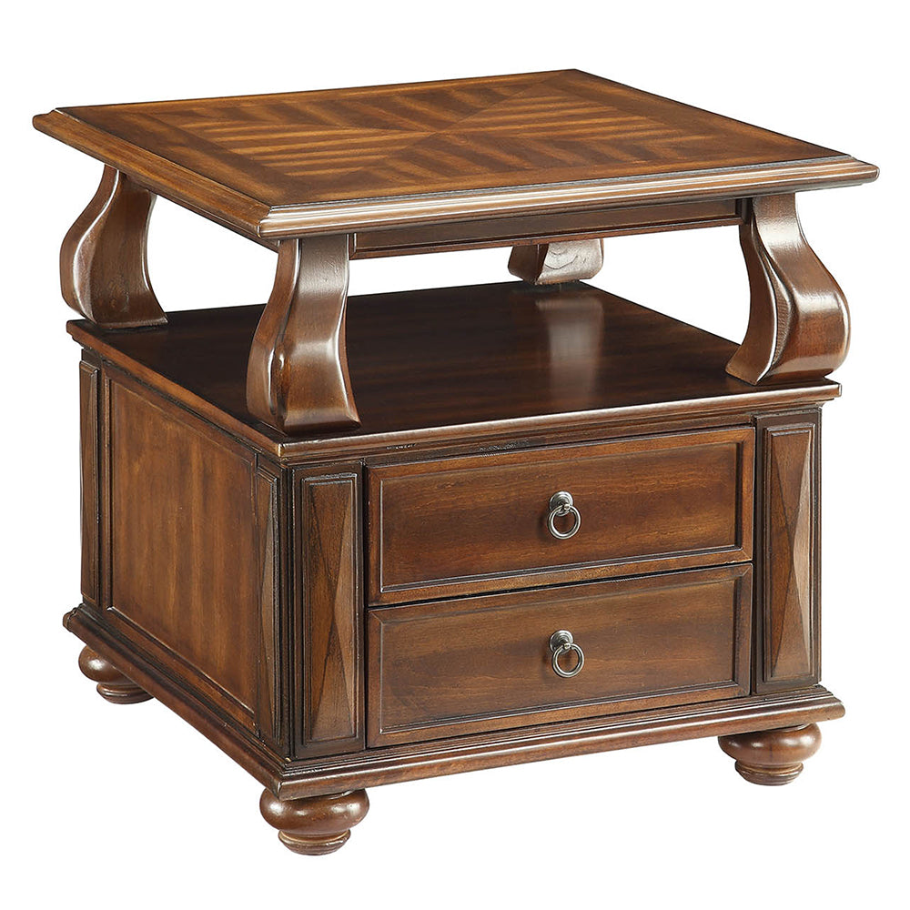 Amado End Table in Espresso - Ornate Home