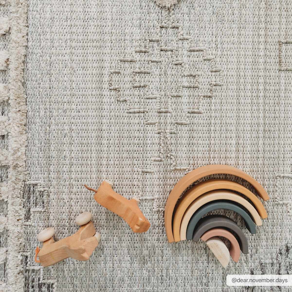 Amaga High-Low Rustic Rug - Ornate Home