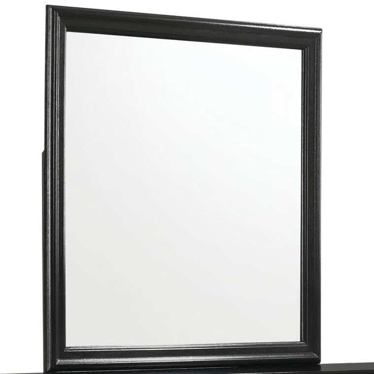 Amalia Black Dresser & Mirror - Ornate Home