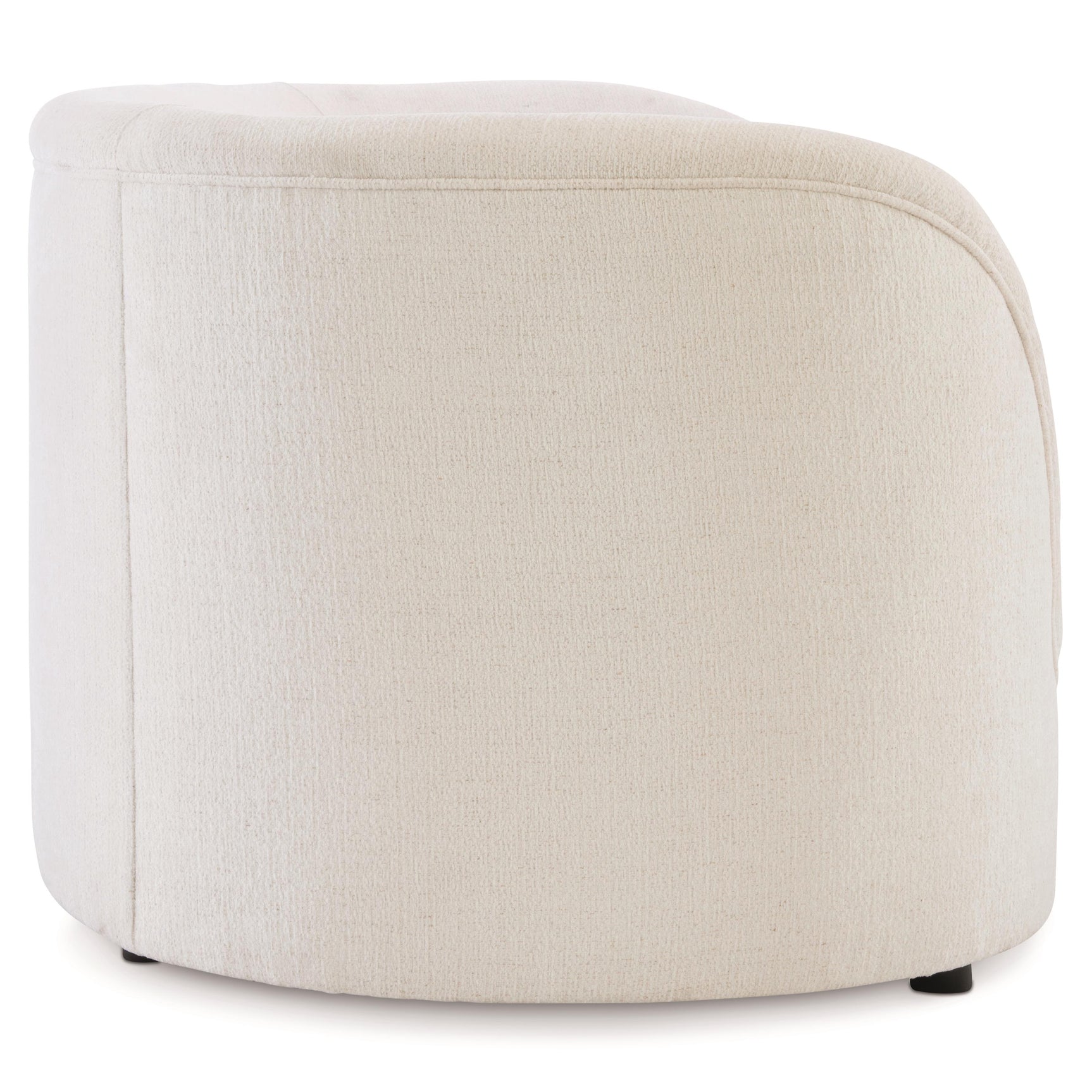 Amara Ivory Sofa Without Pillows - Ornate Home