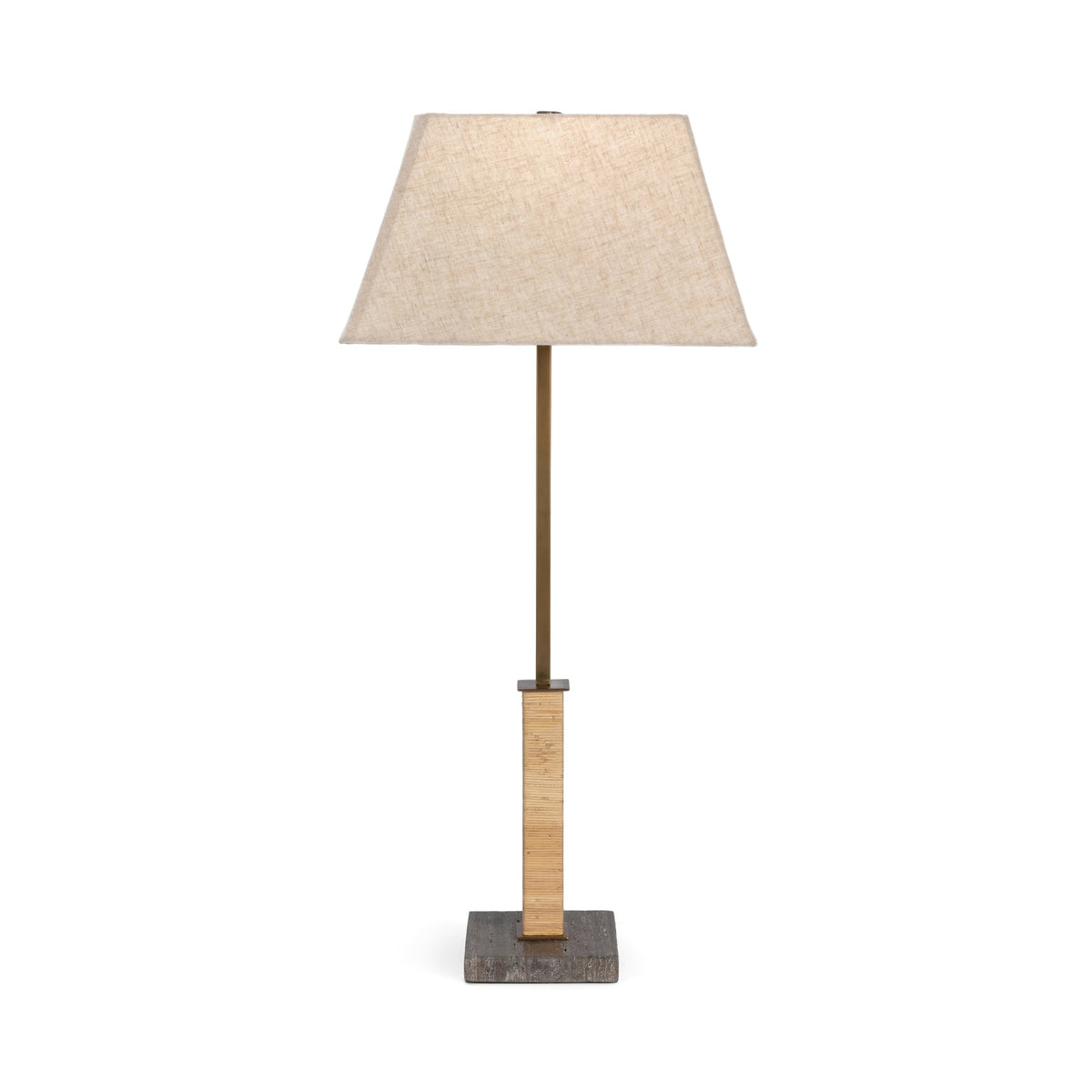 Amara Natural Rattan 34" Table Lamp