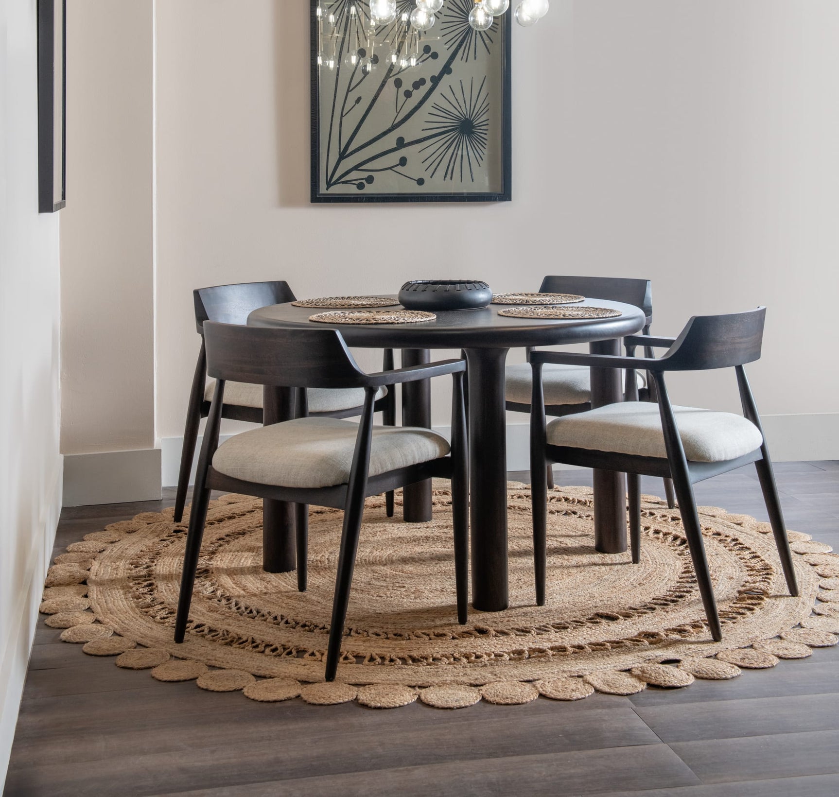 Amaroo Honey Date Solid Mango Dining Table - Ornate Home