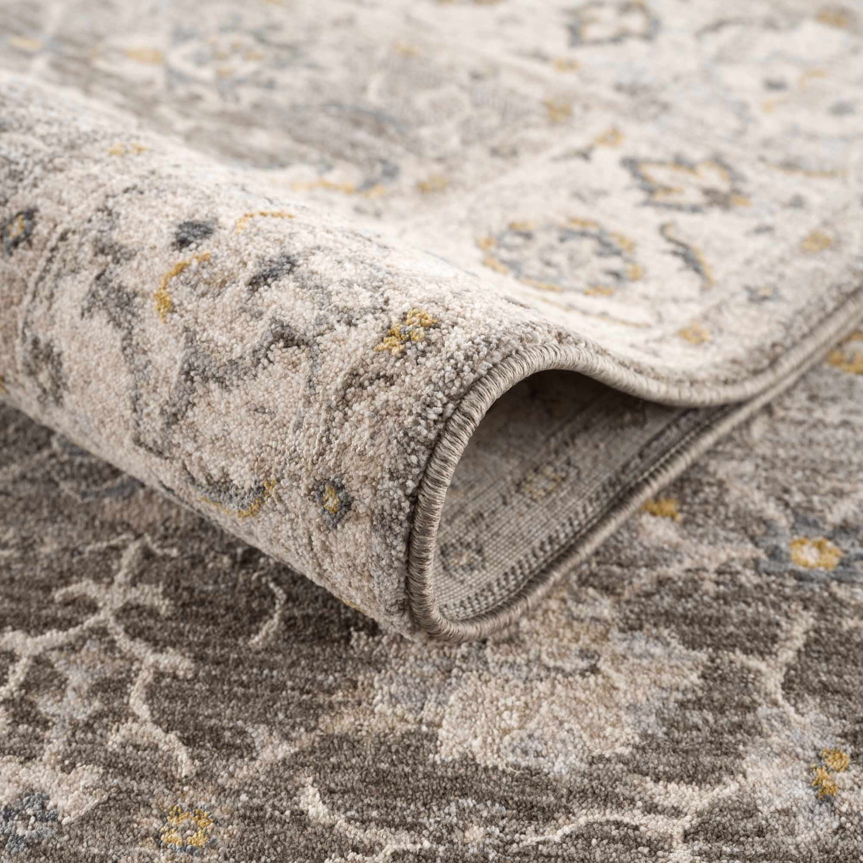 Amaru Green Textured Rug with Fringes - Ornate Home