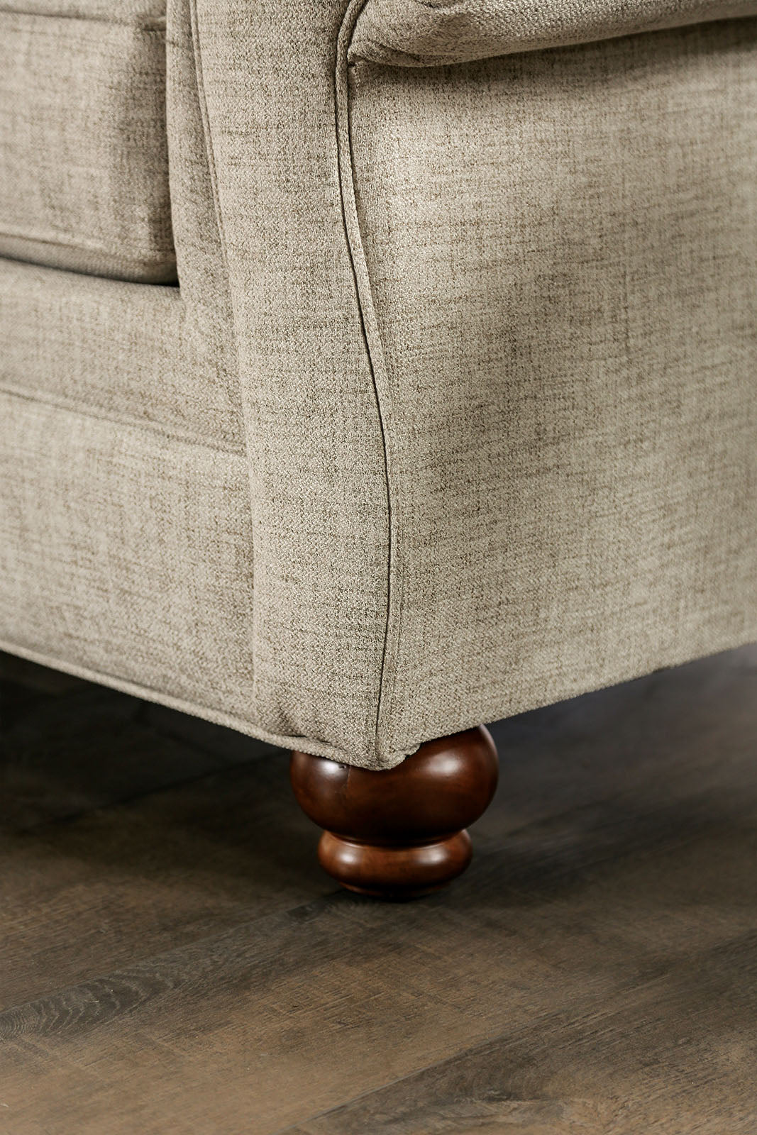 Amaya Cream Sofa - Ornate Home