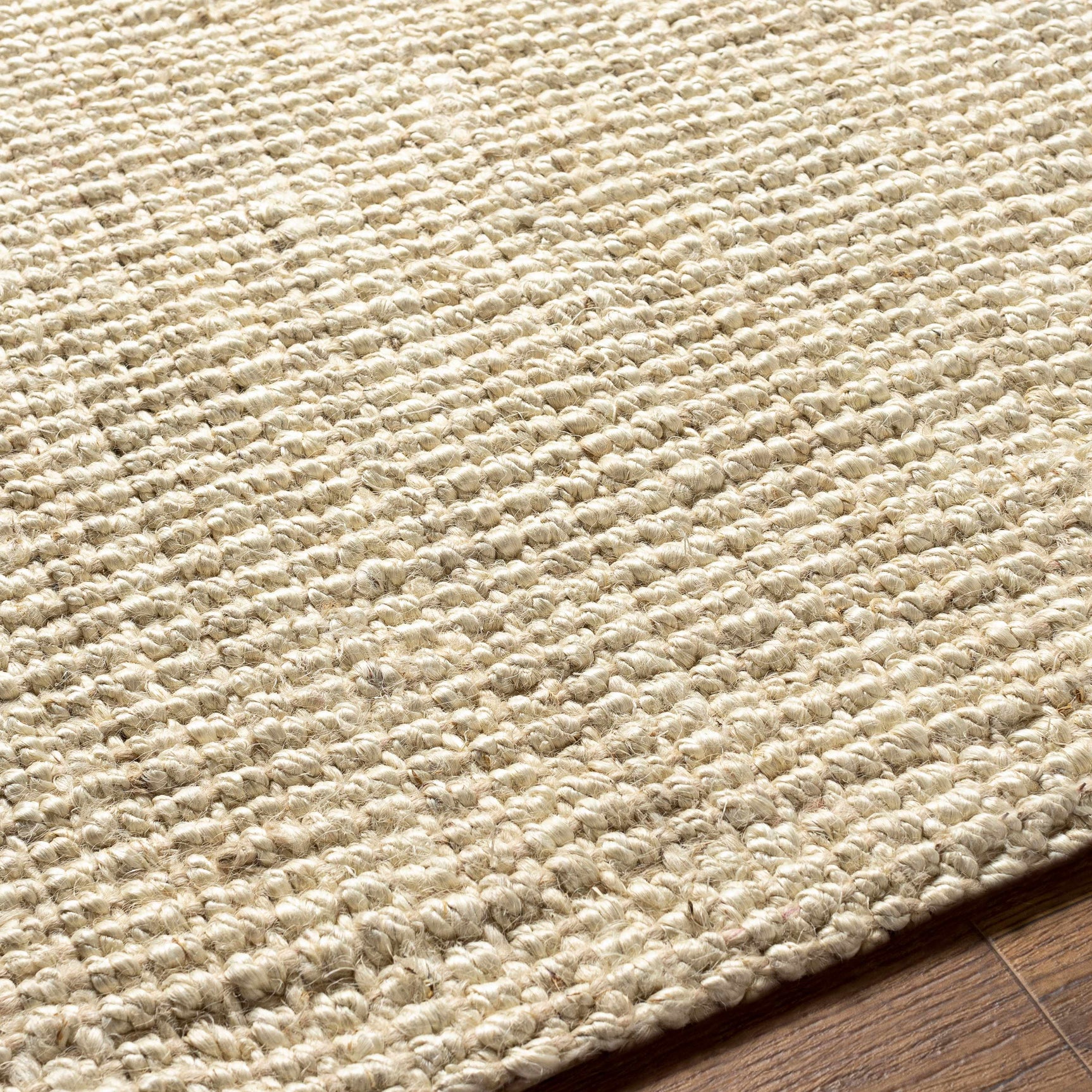 Ambel Cream Jute Rug - Ornate Home