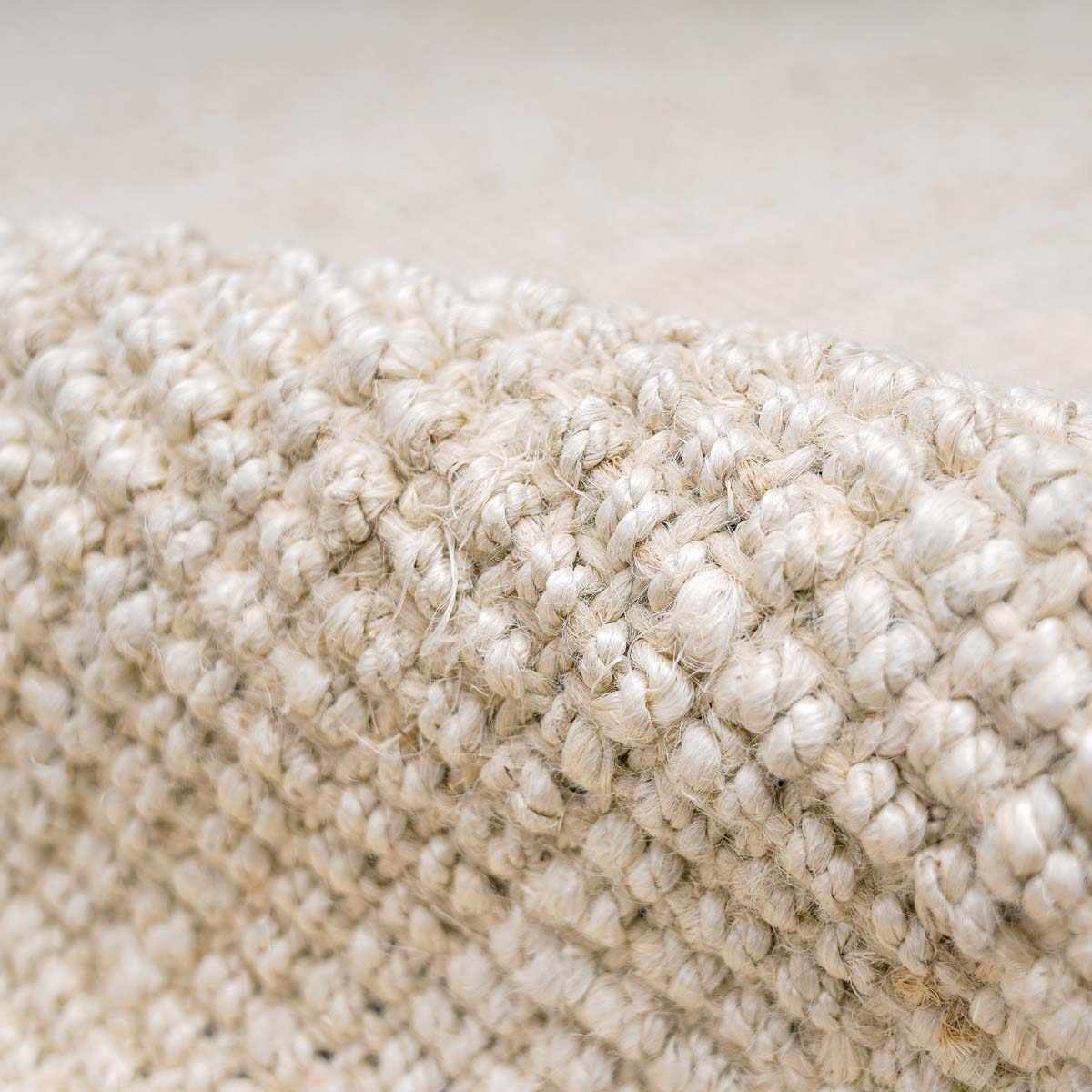 Ambel Cream Jute Rug - Ornate Home