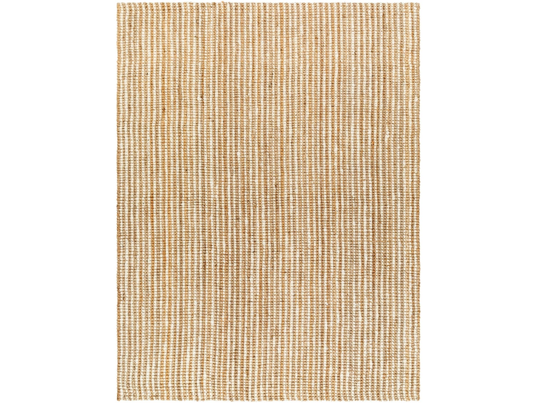 Ambel White Jute Rug - Ornate Home