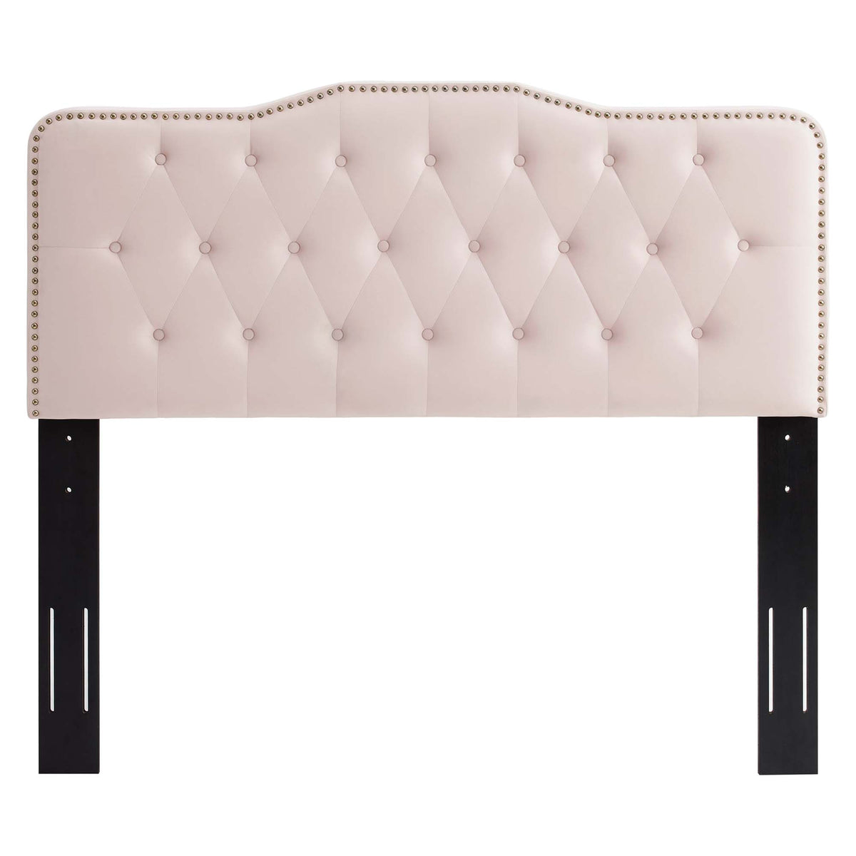 Amber Pink Performance Velvet Twin Platform Bed - Ornate Home
