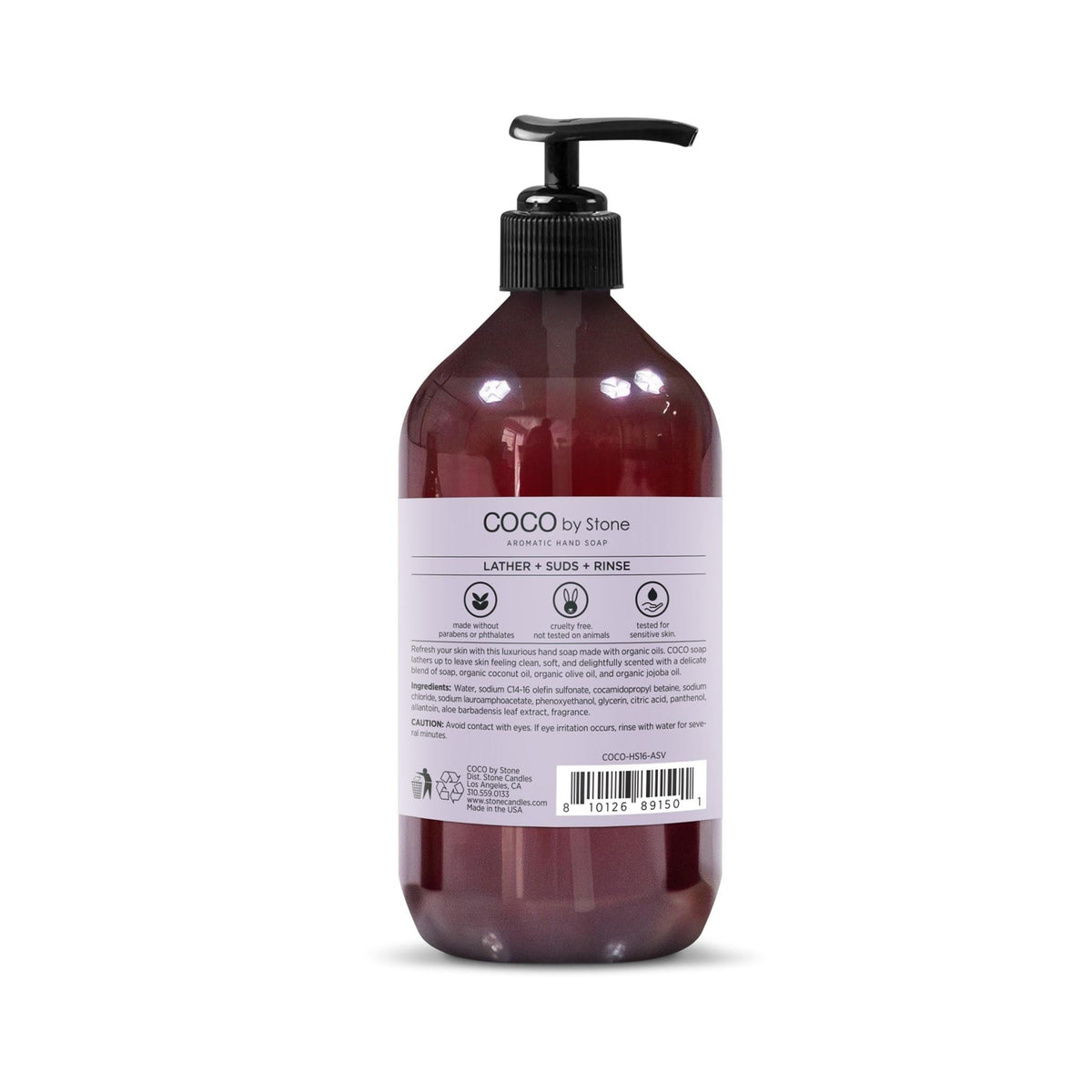 Amber | Sandalwood | Vanilla Hand Soap - Ornate Home