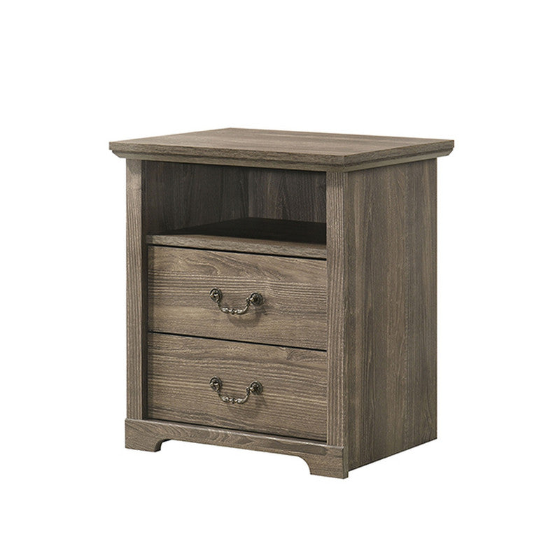 Amble Dark Gray Nightstand - Ornate Home