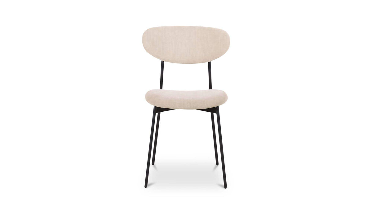 Ambrose Cool Beige Dining Chair (Set of 2) - Ornate Home