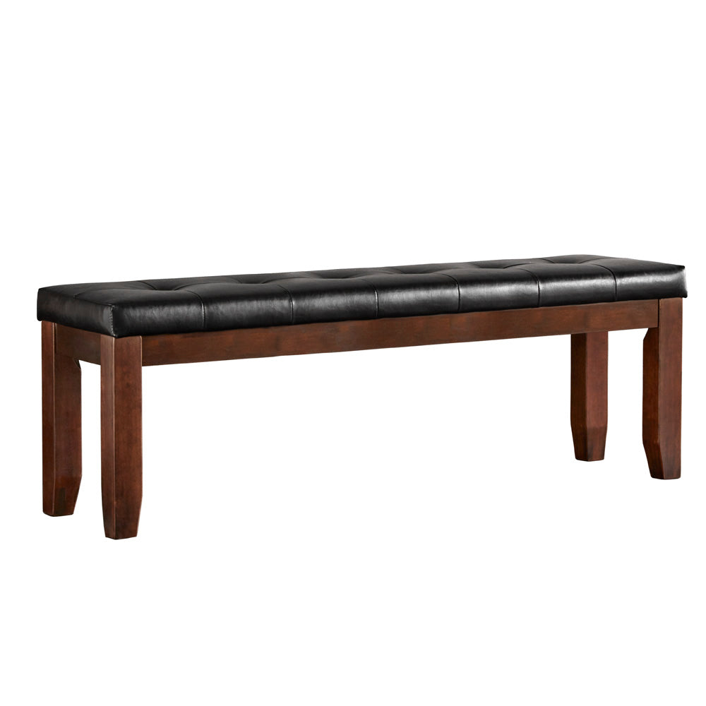 Ameillia Dark Oak 60" Dining Bench - Ornate Home