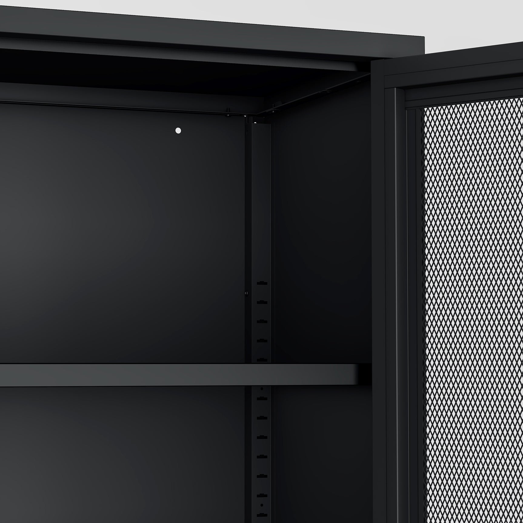 Amelia 31.5" Accent Cabinet in Black - Ornate Home