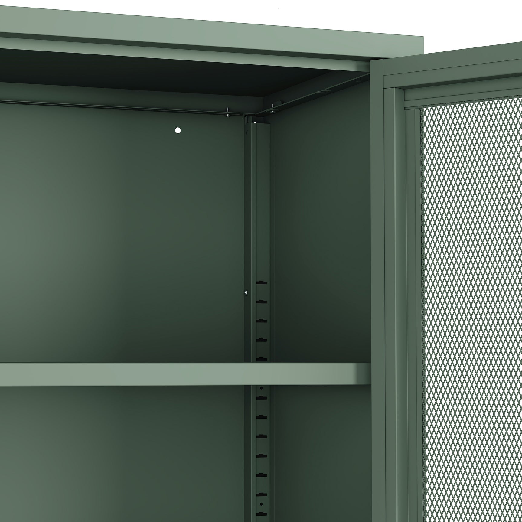 Amelia 31.5" Accent Cabinet in Green - Ornate Home