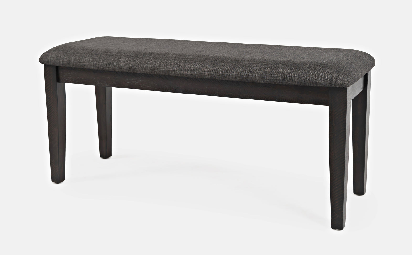 American Rustics Dark Brown/Black Uph Bench - Ornate Home