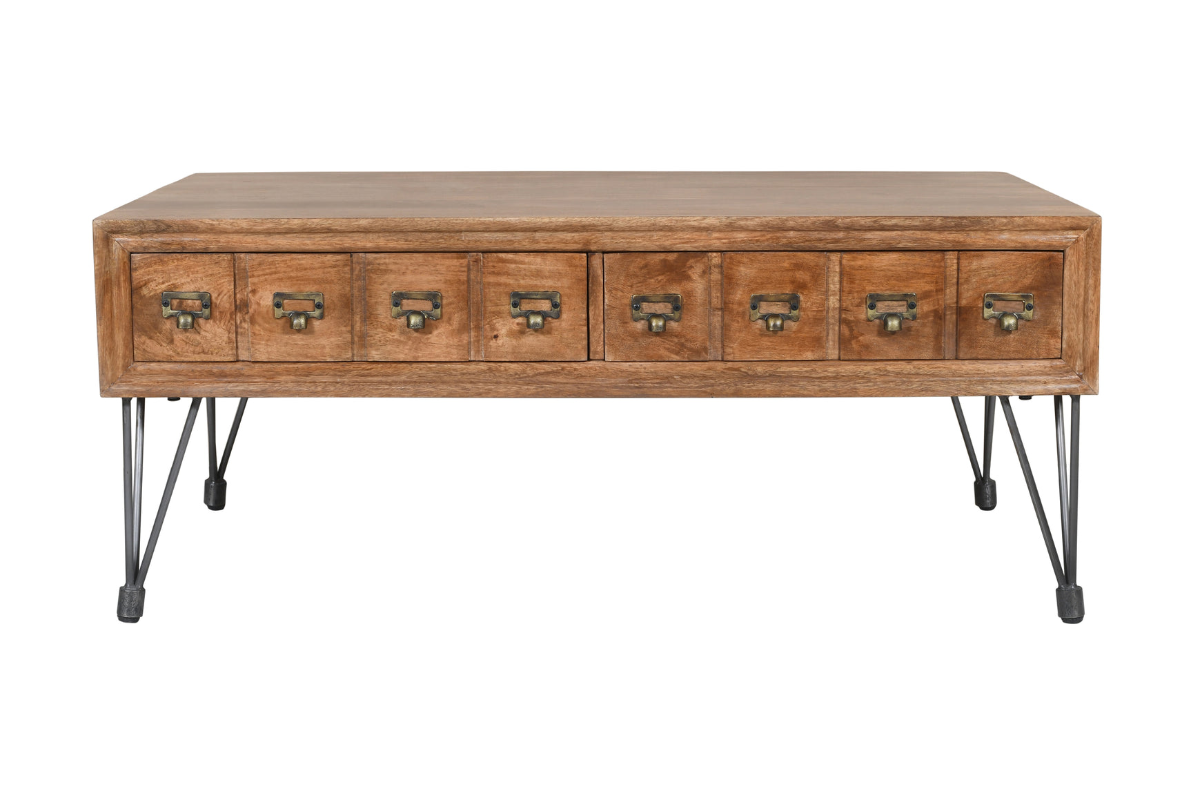 American Vintage Brown Cocktail Table - Ornate Home