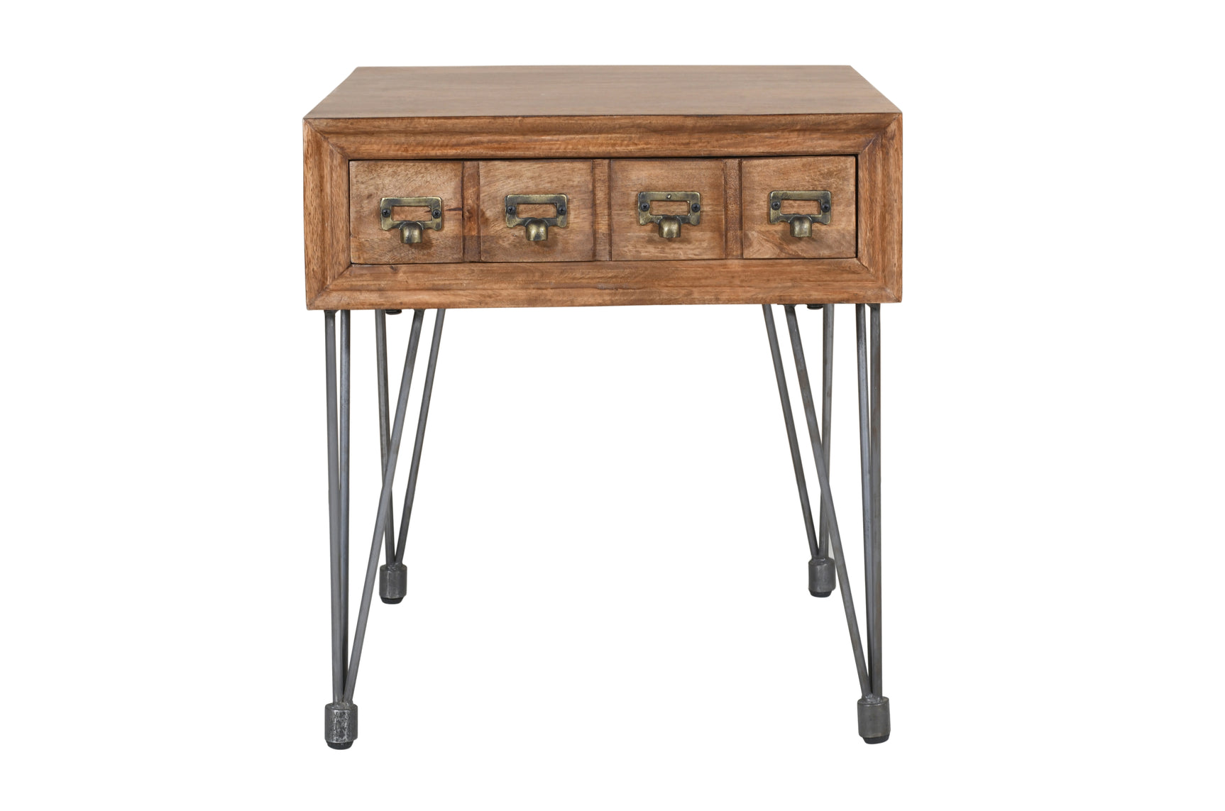 American Vintage Brown End Table - Ornate Home
