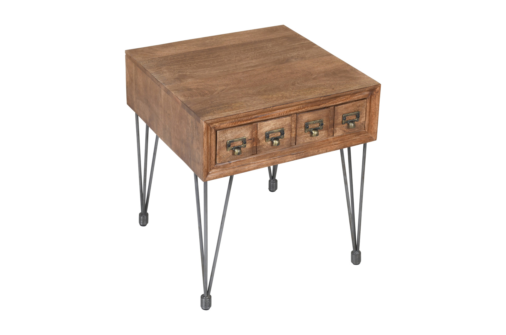American Vintage Brown End Table - Ornate Home