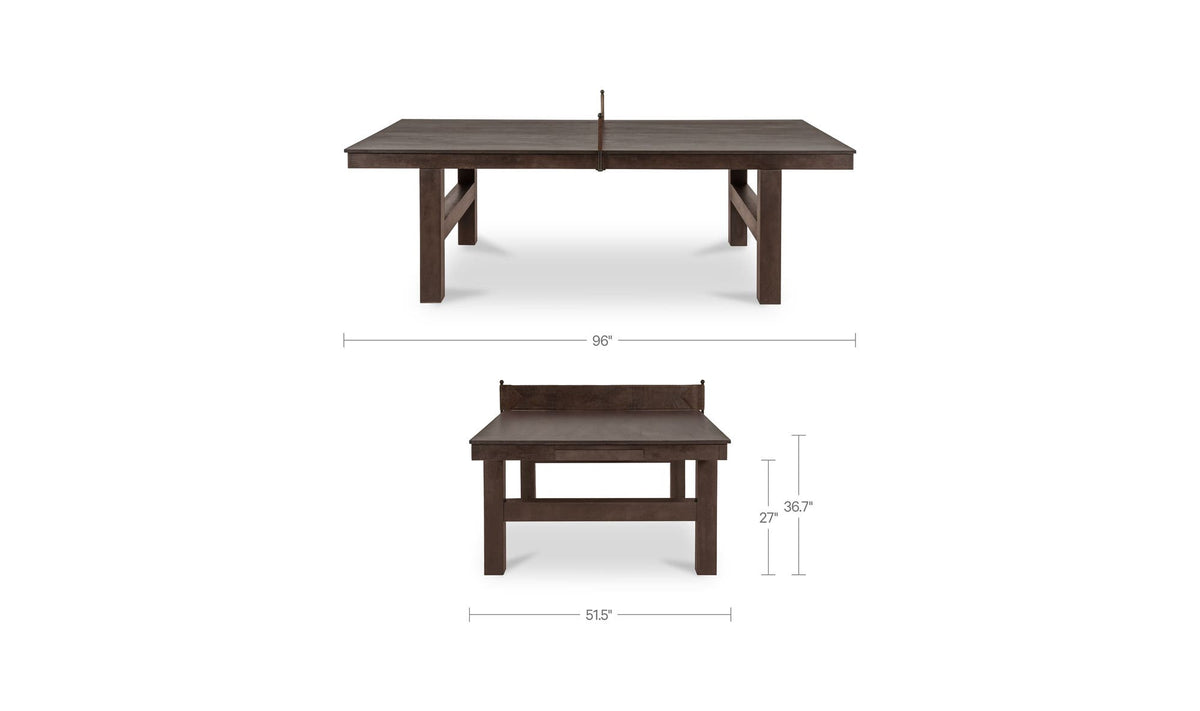 Ames Brown Ping Pong Table - Ornate Home
