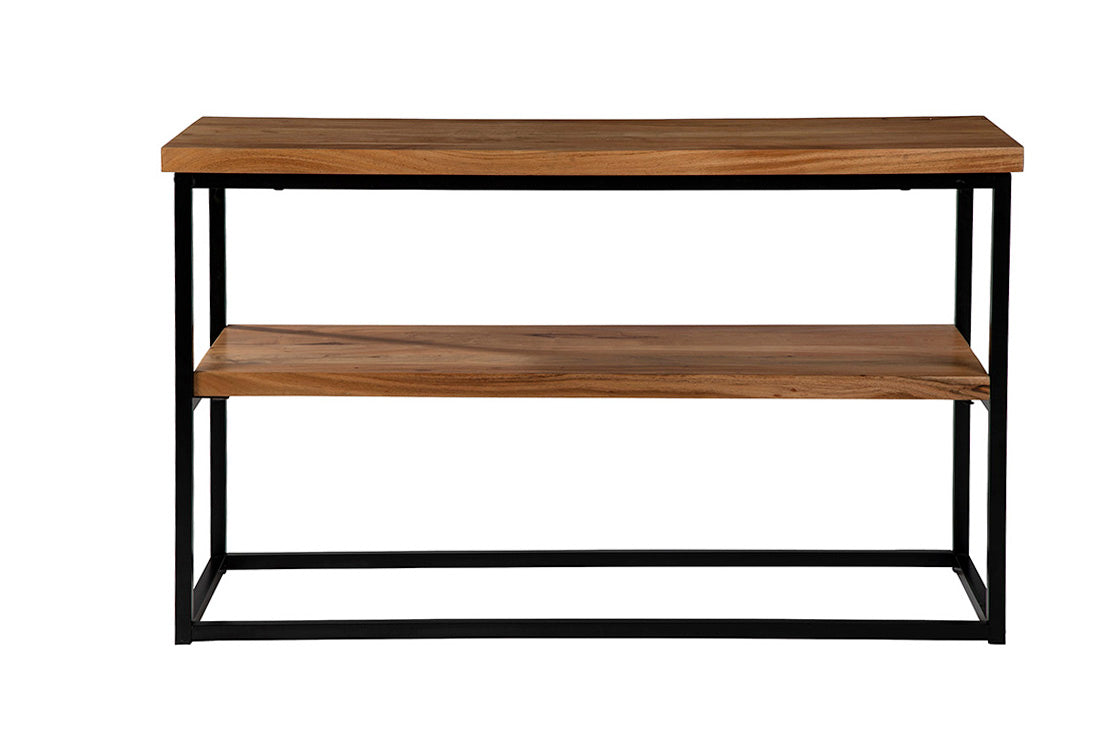 Ames Natural/Black Sofa Table - Ornate Home