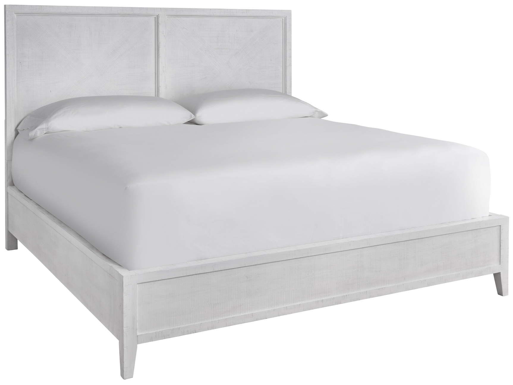Ames Rustic Oak King Bed - Ornate Home