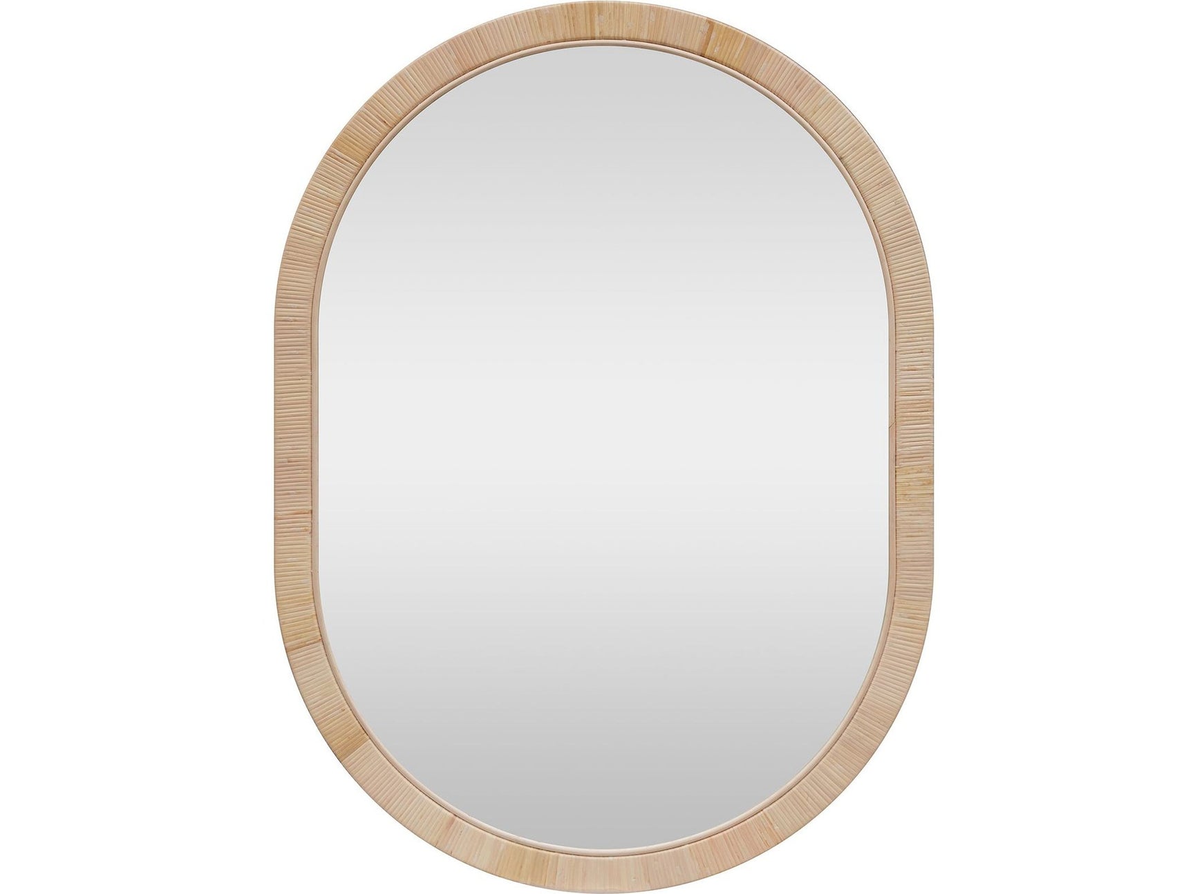 Ames Tan Wall Mirror - Ornate Home