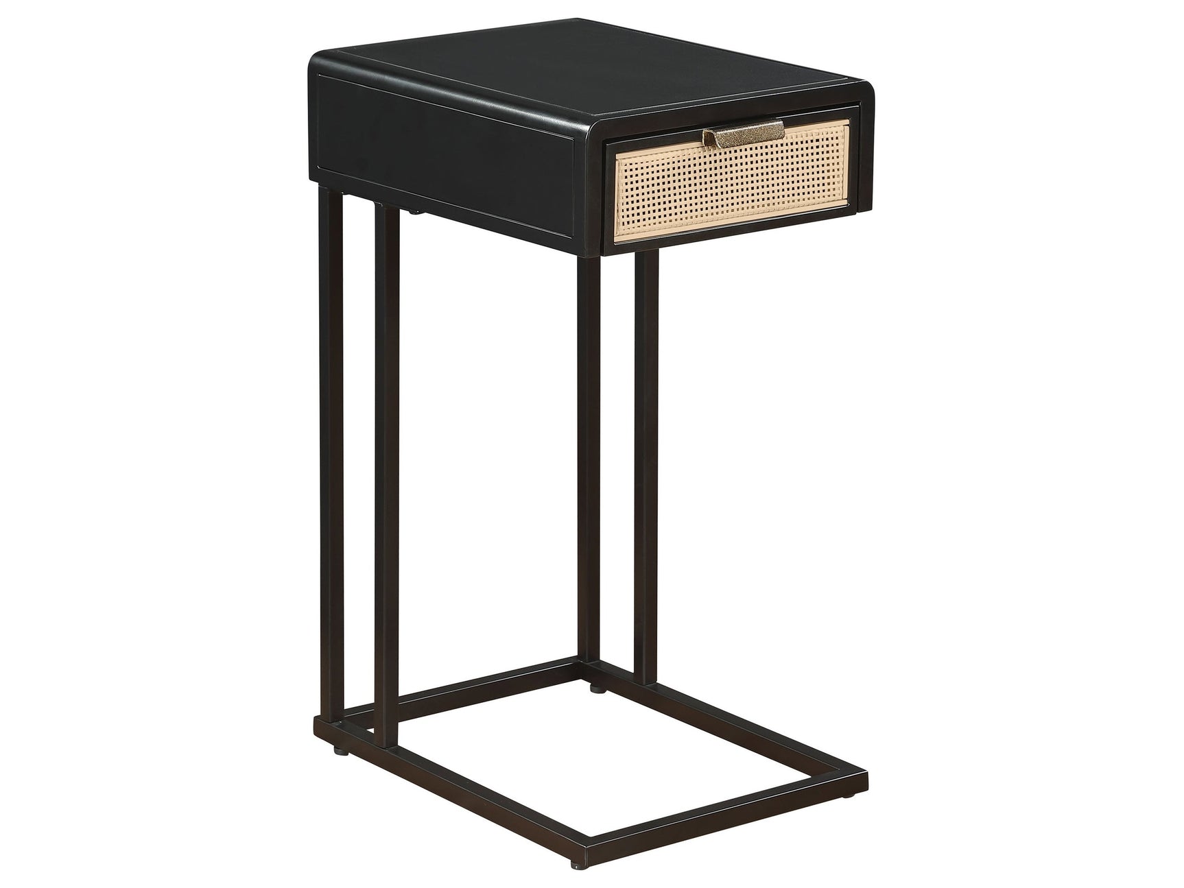 Amherst Black Side Table - Ornate Home
