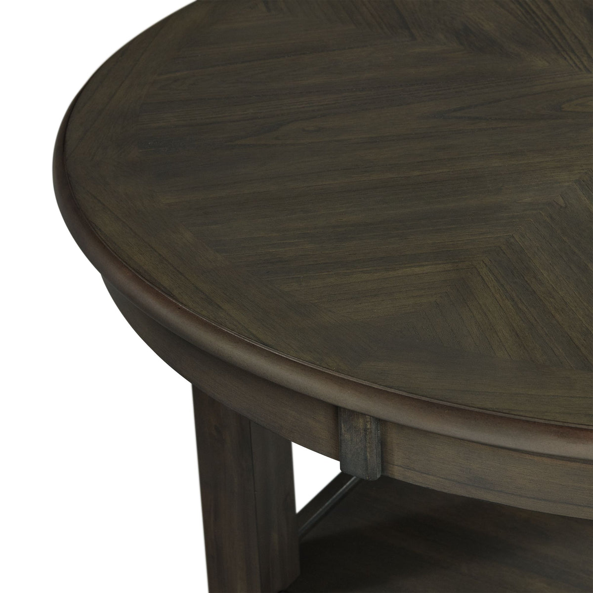 Amherst Grey Dining Table with Wood Leg - Ornate Home