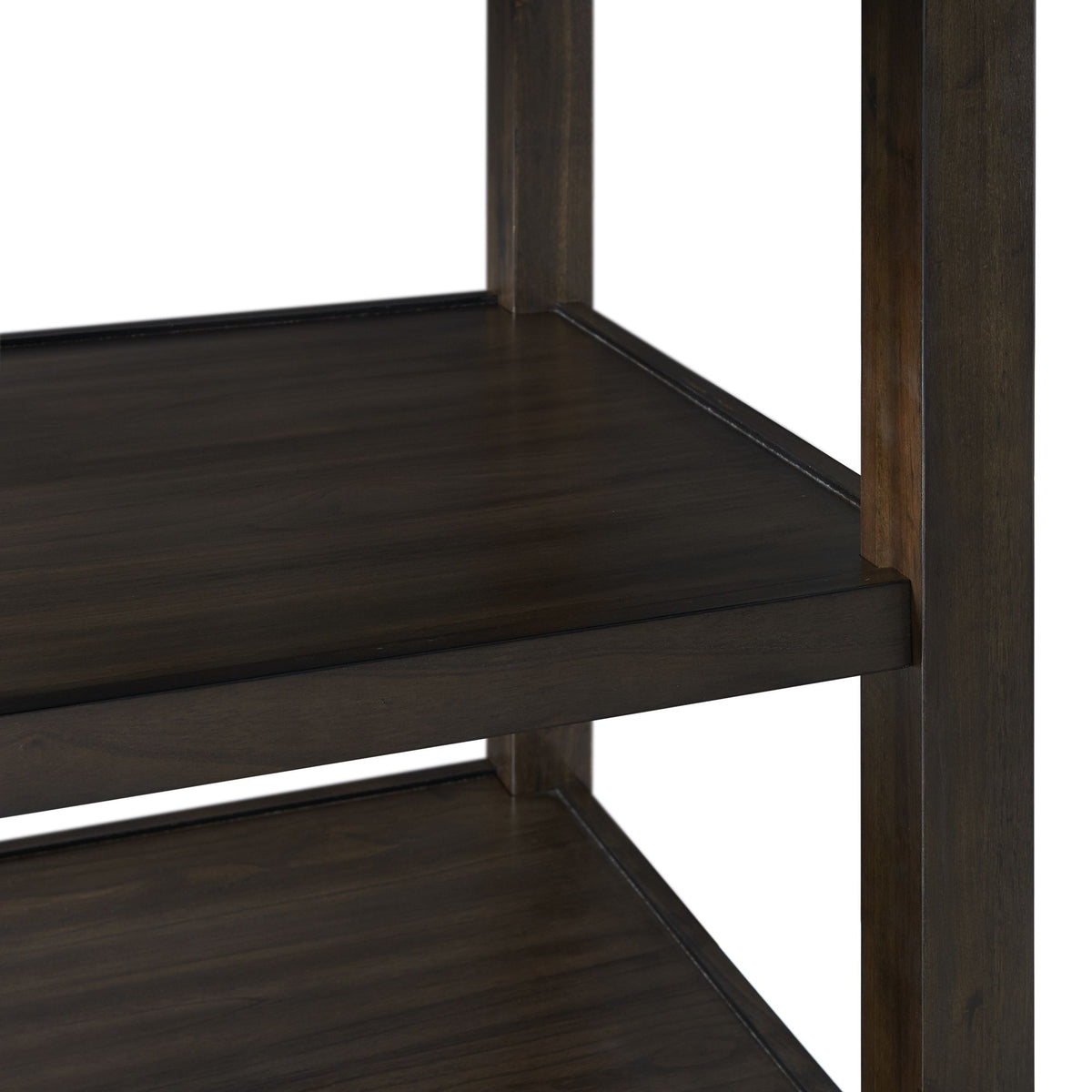 Amherst Walnut Counter Table with Wood Leg - Ornate Home
