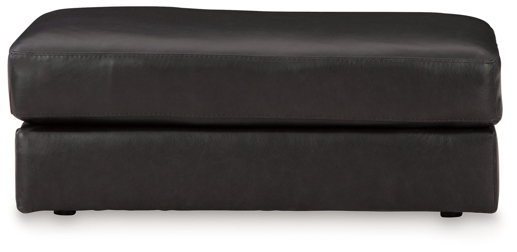 Amiata Onyx Leather Ottoman (Online Special Price) - Ornate Home