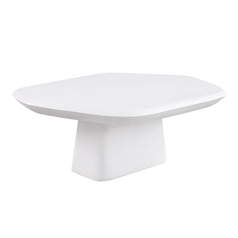 Amico White 37" W Coffee Table - Ornate Home
