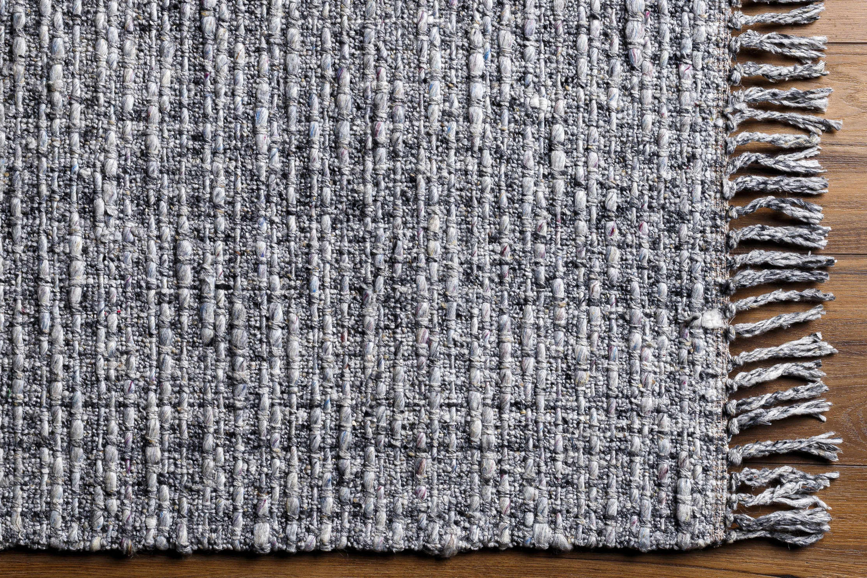 Amiel Gray Hand Woven Area Rug - Clearance - Ornate Home
