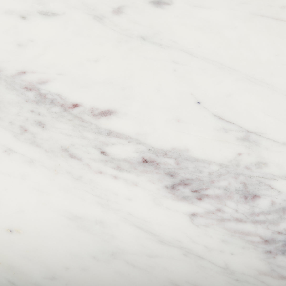 Amika White/Black Marble Top Metal Base Console Table
