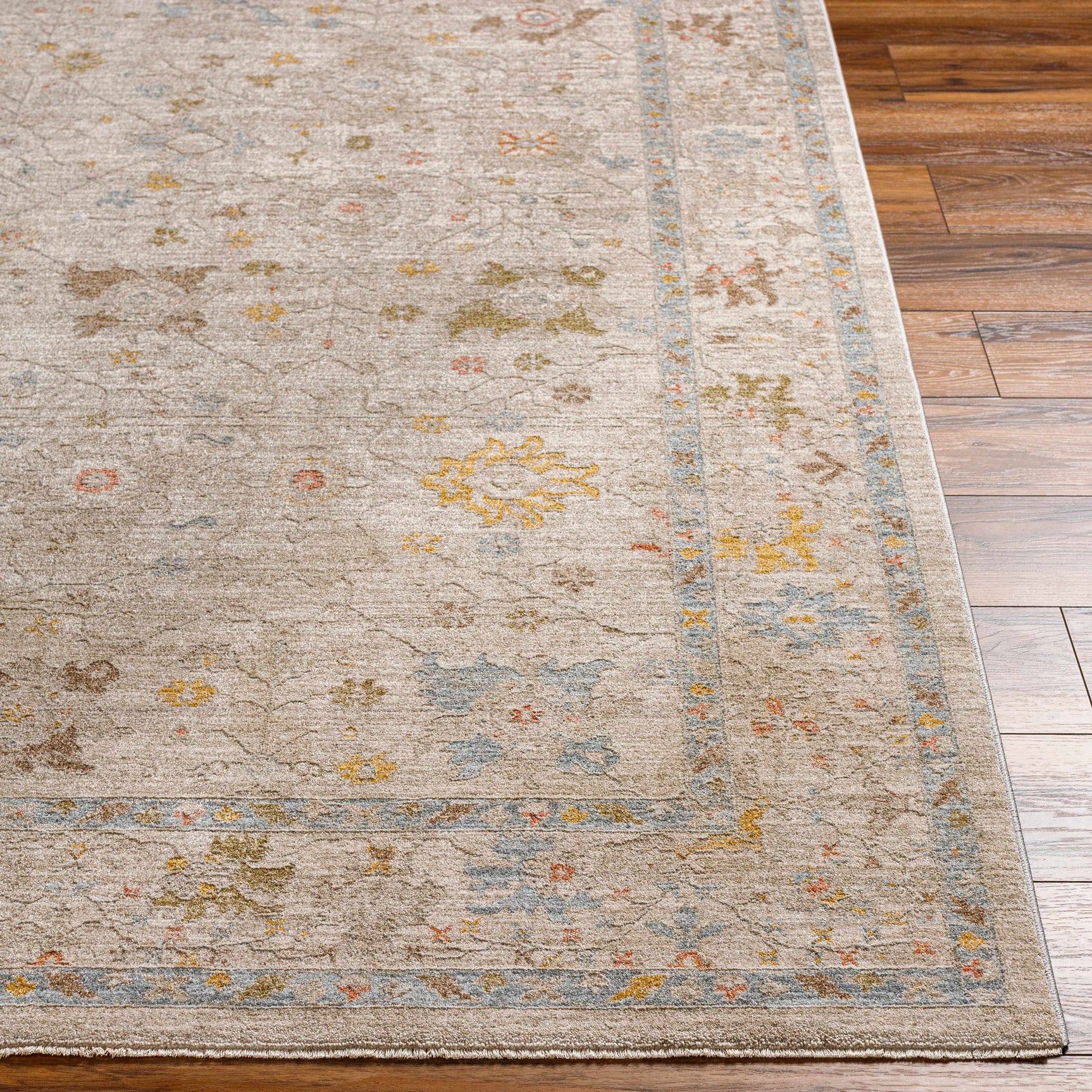 Amina Oushak Thick Luxe Area Rug - Ornate Home