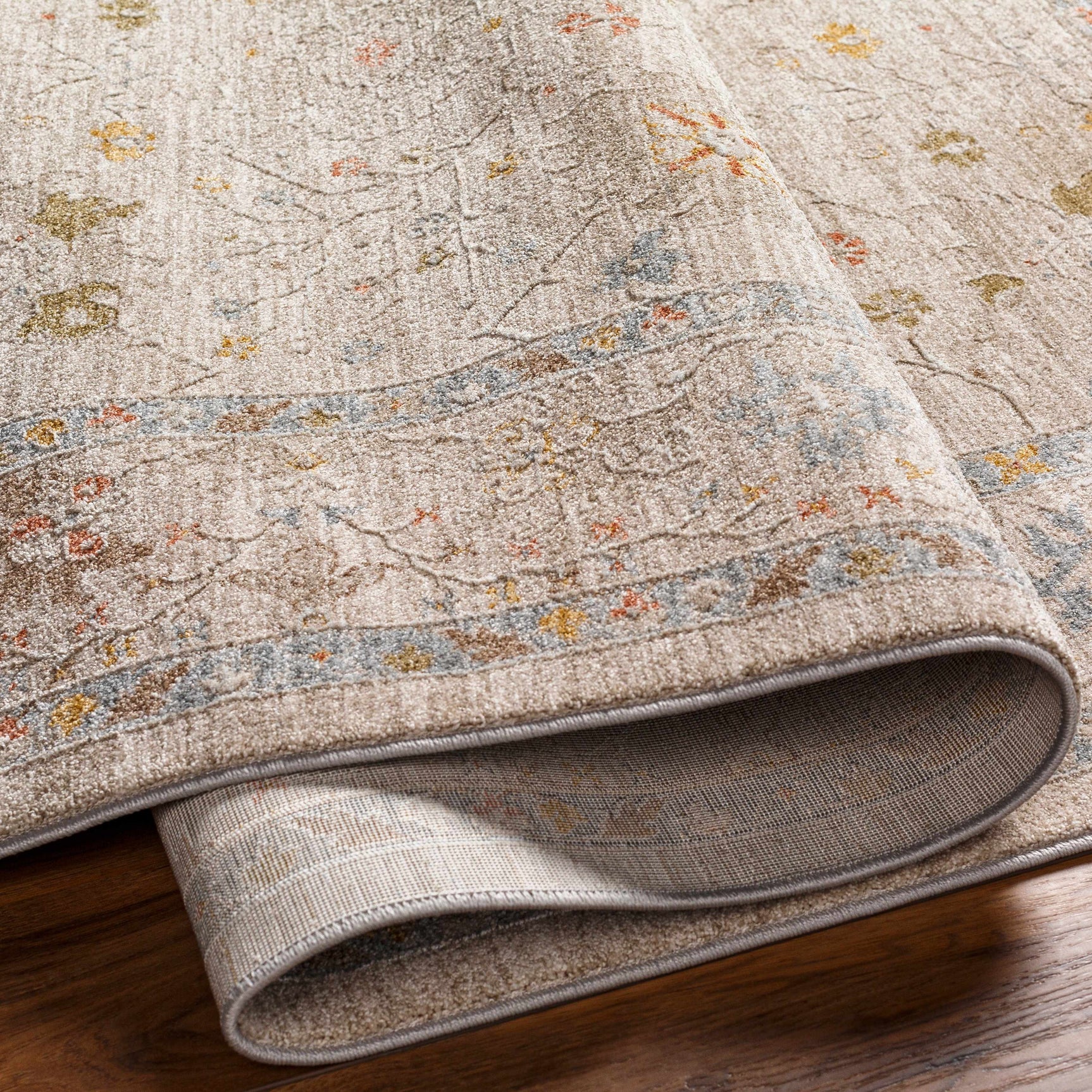 Amina Oushak Thick Luxe Area Rug - Ornate Home