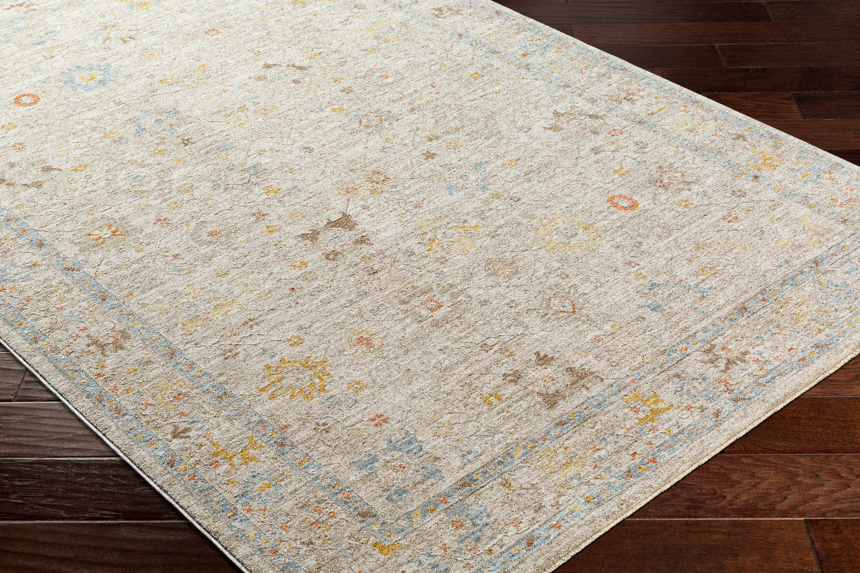 Amina Oushak Thick Luxe Area Rug - Ornate Home
